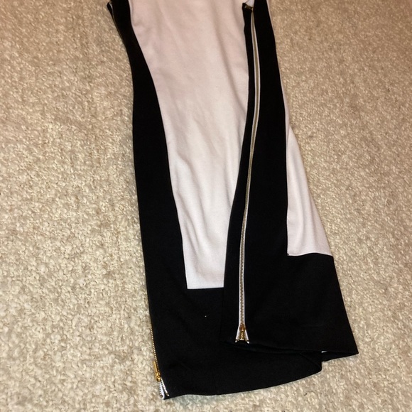 Calvin Klein Zip Up Dress size 4 white/black - Picture 7 of 10